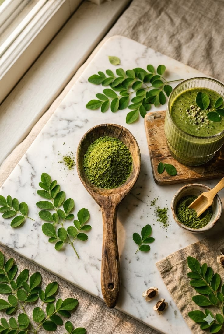 بودرة المورينجا العضوية النقية